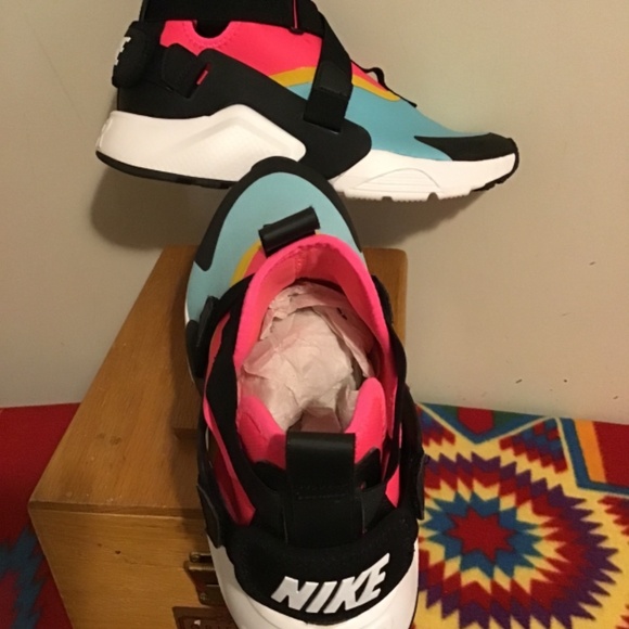 🔥Sale, wmns, Nike Air Huarache City Multi-color, like new, size 12US, no box, - Picture 7 of 7